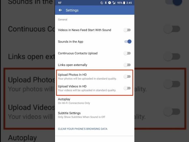 How to upload Facebook high quality photo videos and story |