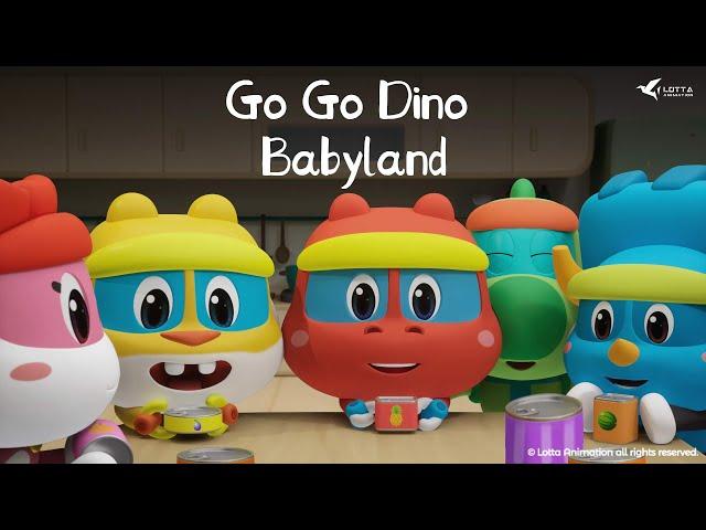  Learn Shape w/ GoGo Dino Babyland | E01-10 | Nursery Rhymes | Education for Kids | Shape Challenge