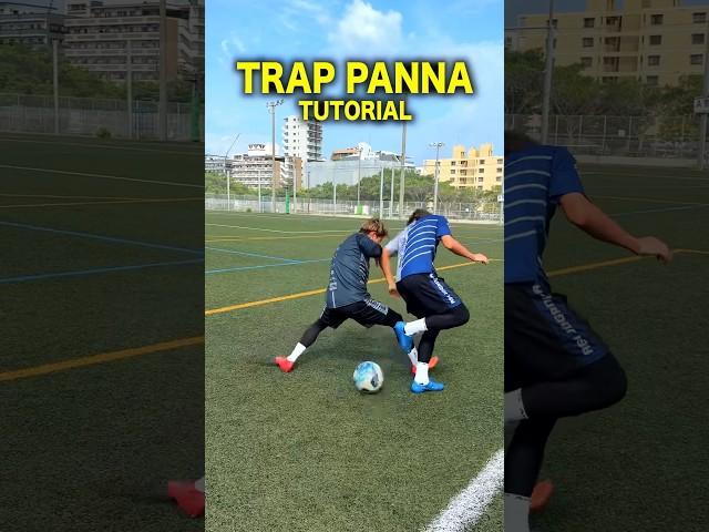 TRY THIS PANNA SKILL#shorts #football #soccer #footballskills #soccerskills