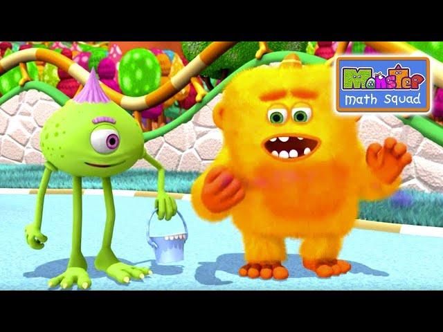 Monsters | The Big Stink | Kids Learn Math for Kids | Educational Cartoons