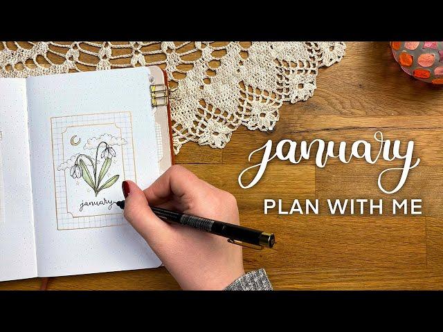 Plan With Me | 2024 January Bullet Journal Setup