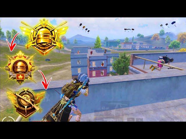 MY HARDEST GAMEPLAY TODAY IN HIGH TIER LOBBYCONQUEROR - ACE - CROWN | PUBG Mobile