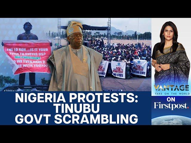 3 Days to Go for Nigerian Protests: Tinubu Govt Scrambles to Stop Them | Vantage With Palki Sharma