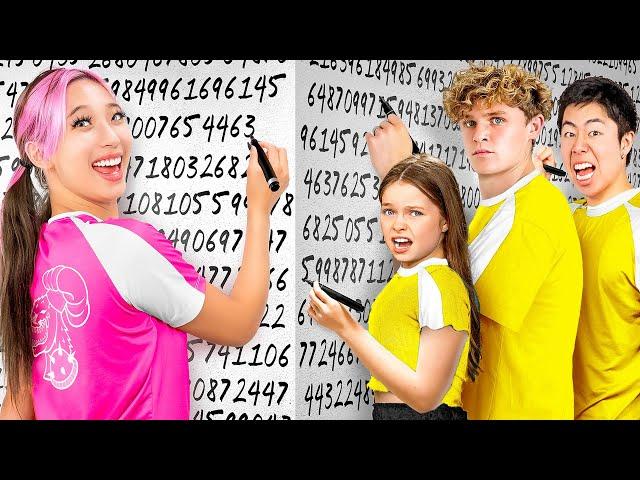 5 Youtubers vs 1 Human Calculator!