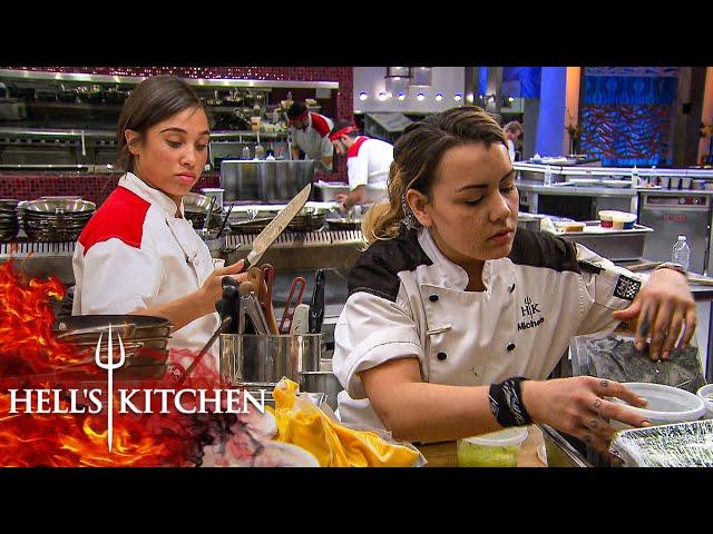 Elise Causes Drama As The All Star Chefs Prep For Final Dinner Service | Hell's Kitchen