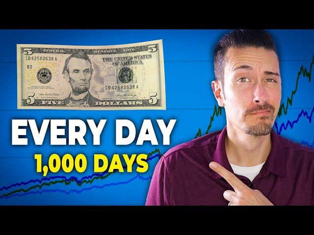 I Invested $5 a Day for 1000 Days - Here's What Happened.