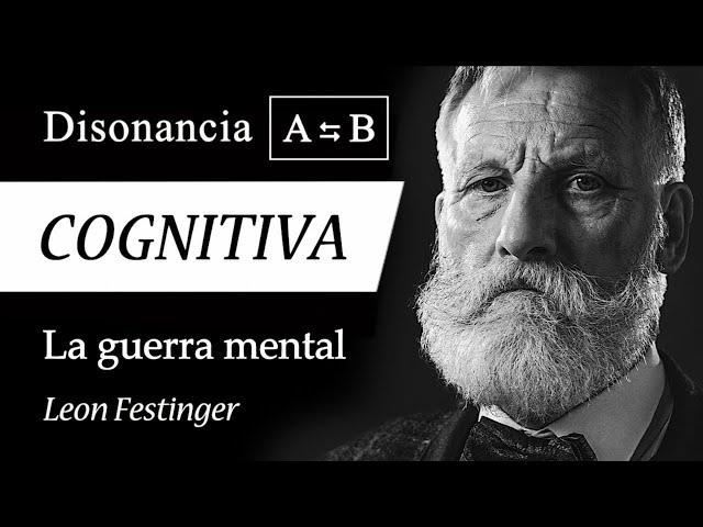 DISONANCIA COGNITIVA (Leon Festinger) - Psicología de los PENSAMIENTOS CONTRADICTORIOS