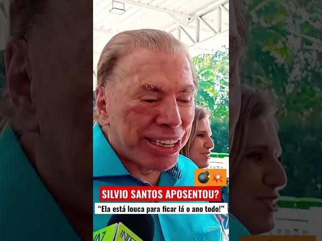 SILVIO SANTOS SE APOSENTOU? VAI VOLTAR PARA A TV? #shorts