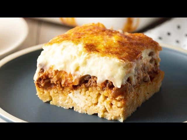 Greek Pastitsio (Greek-Style Lasagna)