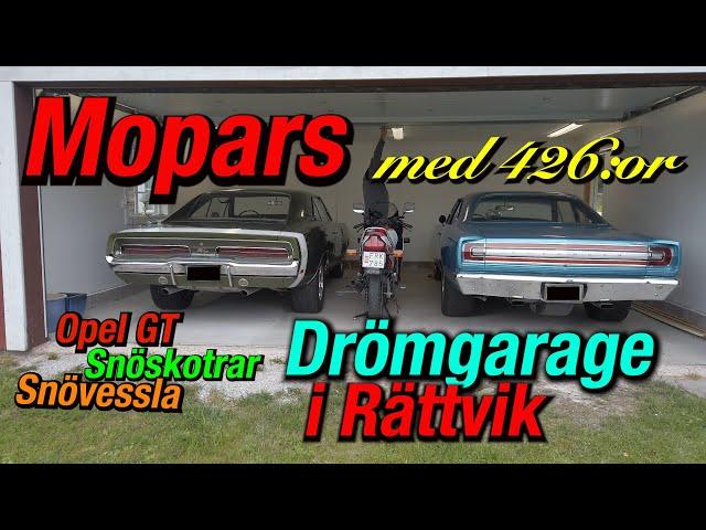 Chargers med 426:or, Opel GT & Snövessla!