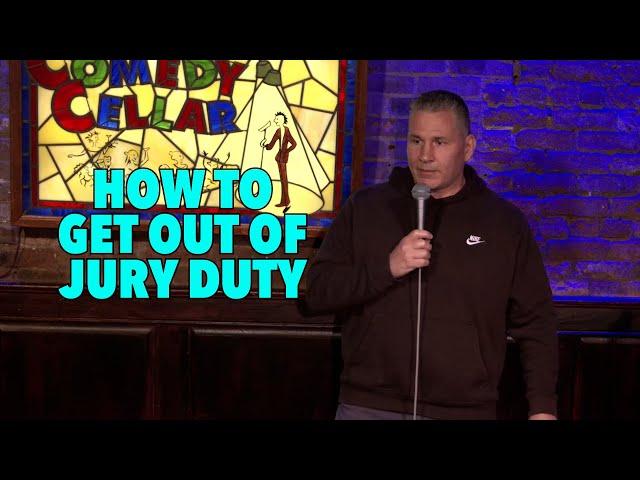 How To Get Out of Jury Duty - Comedian Mike Vecchione