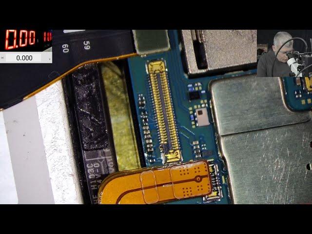 Samsung S22 Ultra screen fpc connector replacement