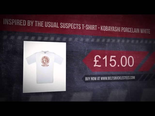 Inspired By The Usual Suspects T-Shirt - Kobayashi Porcelain White