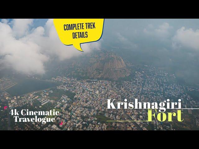 Krishnagiri Fort & Syed Basha Hill  | Day Trek Near Bangalore |  Complete Guide