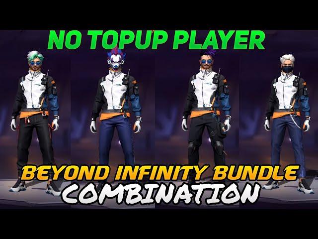 New Beyond Infinity Bundle Combination | 8th Anniversary Event Bundle No Topup Player Combination FF