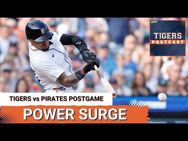 TIGERS POSTCAST: POWER SURGE! Detroit Tigers SMASH 4 Home Runs, BEAT Pittsburgh Pirates