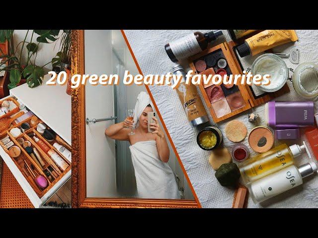 TOP 20 SUSTAINABLE BEAUTY/CARE FAVOURITES FROM 2021 // zero waste makeup/hair care/skin care faves