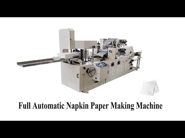 Double embossing serviette paper napkin tissue making printing machine