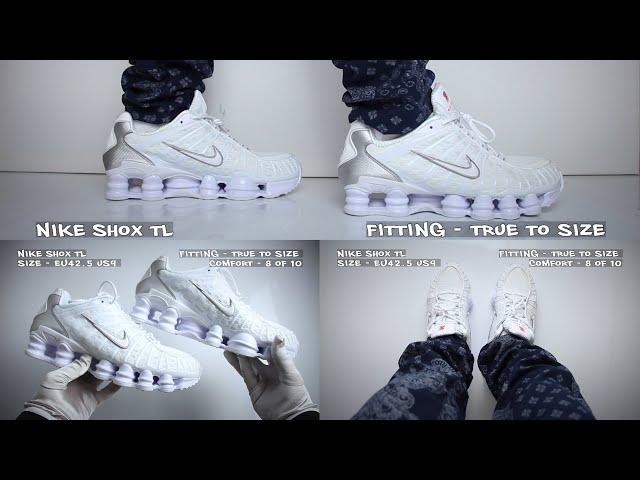 Nike Shox TL White (review) - Unboxing & On Feet