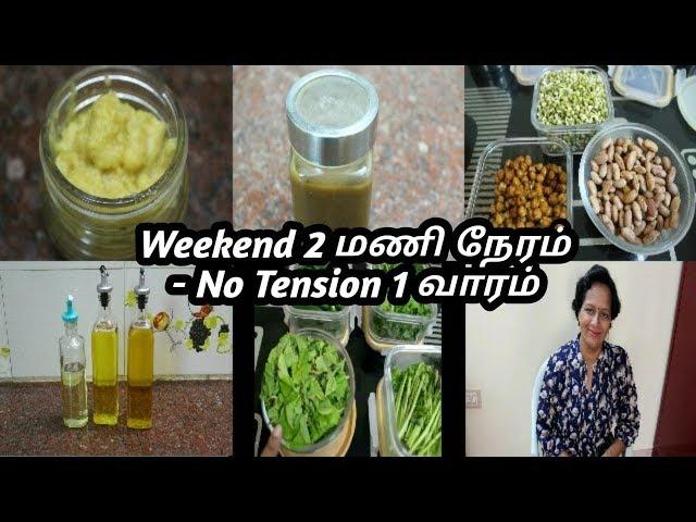 Time saving kitchen tips for Tension free mornings - Weekend Routine