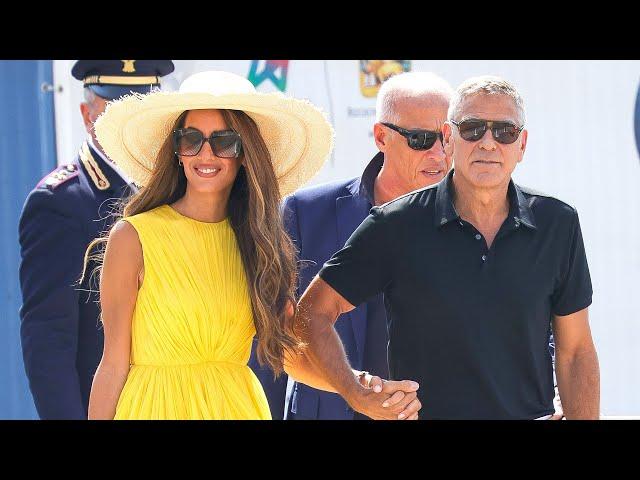 George and Amal Clooney Stun at Venice Film Festival