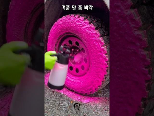 분홍색 폼은 처음이지?