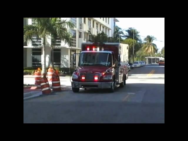 Ambulance Miami Beach Fire-Rescue