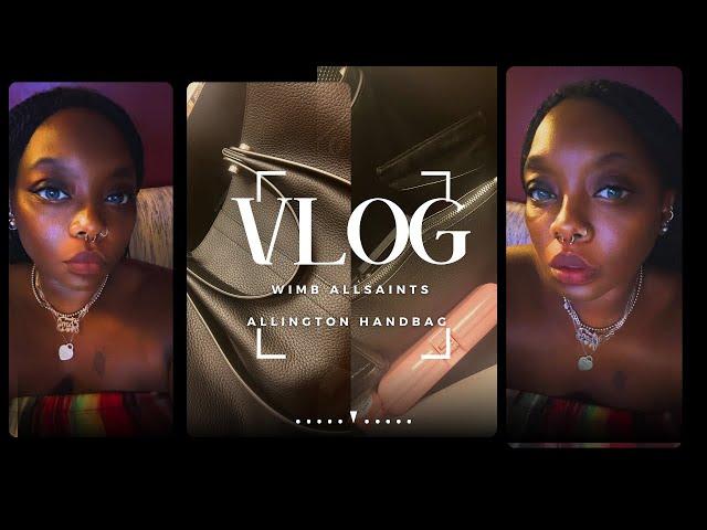 VLOG: WIMB ALLSAINTS ALLINGTON LEATHER TOTE|@officiallycoco22