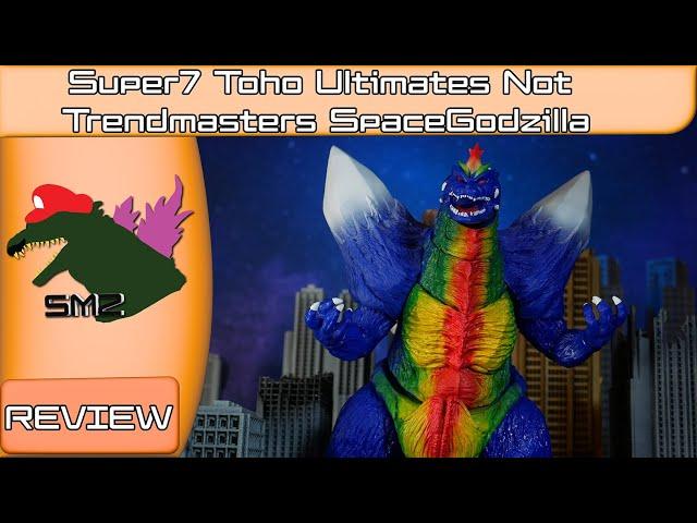 Super7 Toho Ultimates SpaceGodzilla Poster Color version Review