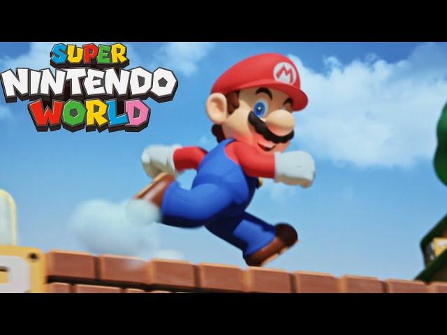 Super Nintendo World - Cinematic Trailer + Mario Kart Ride (Born to Play - Universal Studios)