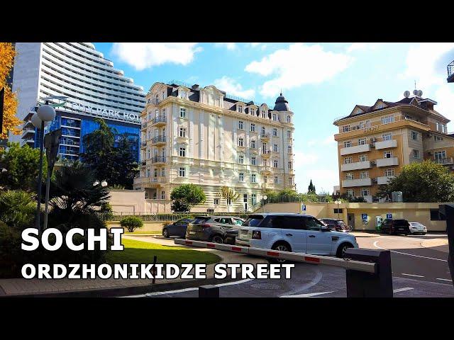 ⁴ᴷ⁶⁰ Walking Sochi: Ordzhonikidze Street