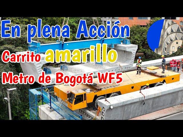 This is how the yellow car works From rendering to reality Bogotá Metro WF5