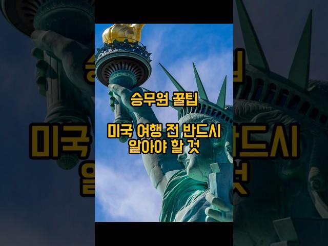 미국 여행 전 반드시 알아야 할 것 #미국여행 #미국비자 #esta비자  #미국일상 #미국정보 #shorts #승무원