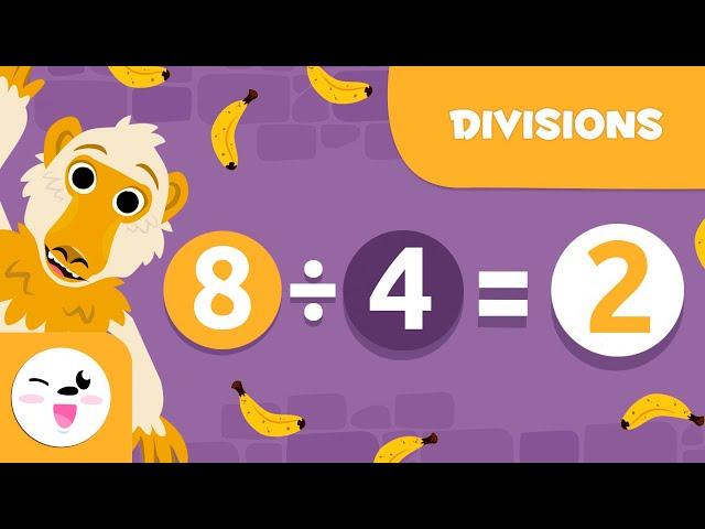 Divisions - Learn to Divide with our Monkey Friends