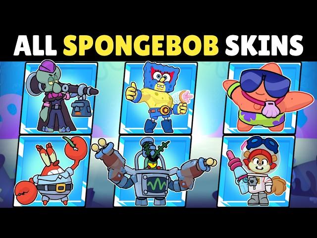 Choose your Favourite Spongebob Skin | Brawl Stars