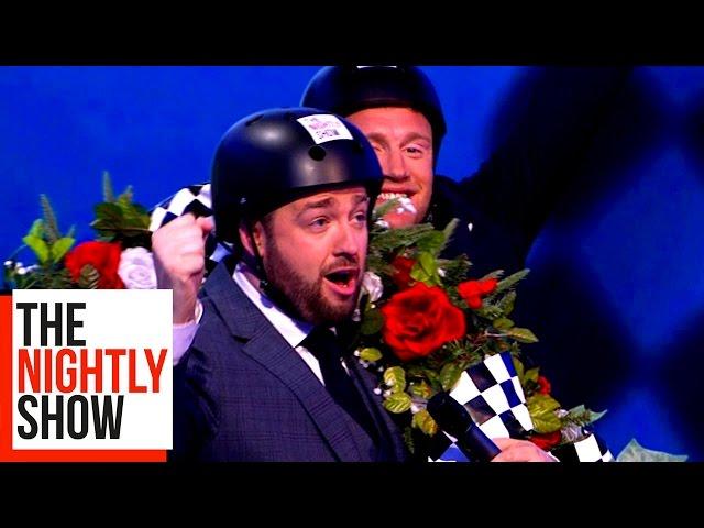 Jason Manford & Freddie Flintoff Break The Celebrity Circuit Record