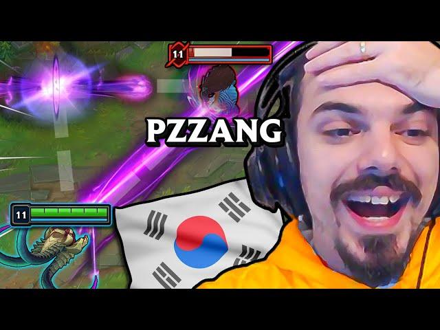 Teaching Geometry to The Best Yasuo in The World! | PzZZang VS Azzapp