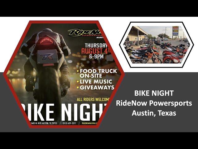 BMW R 1250 RS - RideNow Bike Night Austin Texas
