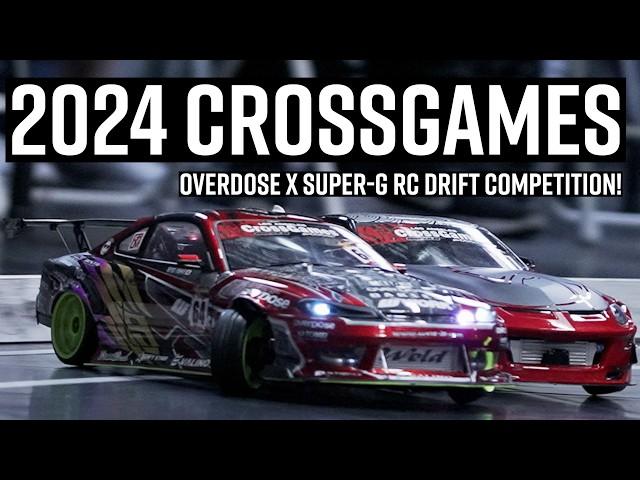 RWD RC DRIFT COMPETITION! // 2024 Crossgames Overdose X Super-G RC Drift Arena Collaboration