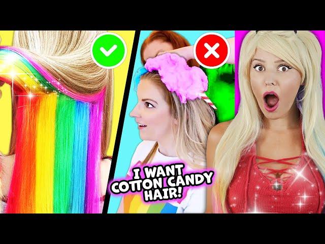 GOOD VS BAD HAIR TRANSFORMATIONS!