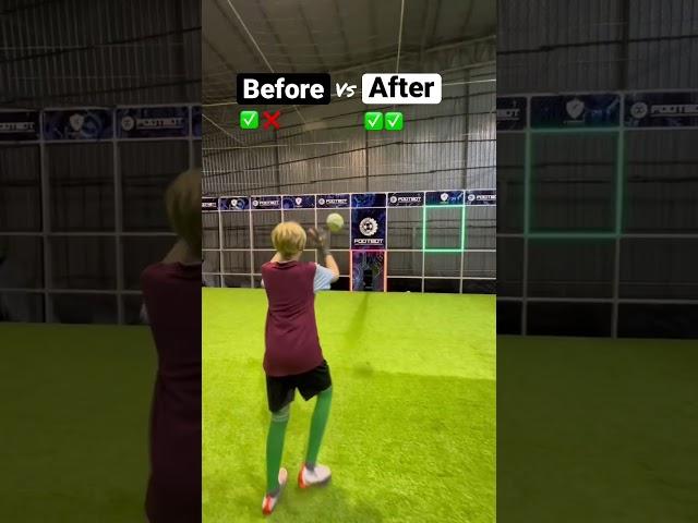 Before and After: Footbot Skills Challenge with Kids vs Adults#beforeandafter