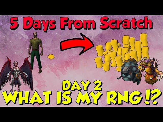 Day 2 - A LUCKY STREAK! 5 Days From Scratch! [Runescape] Maikeru vs Ravlar!