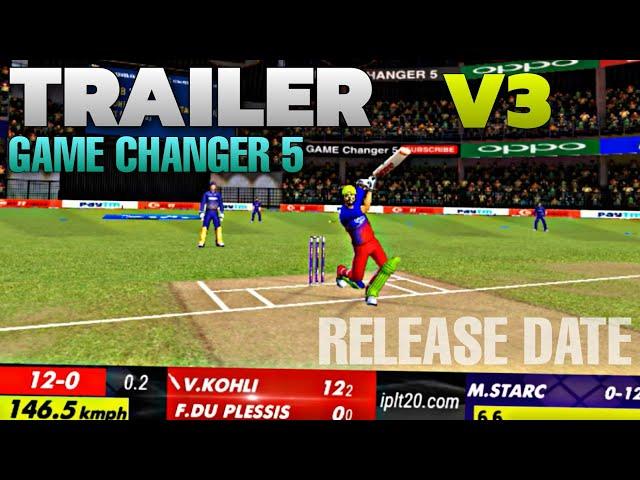 Game Changer 5 Cricket Game v3 | Official Trailer