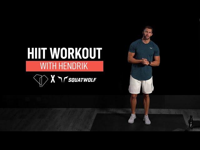 10MIN HIIT Workout | Hendrik | SQUATWOLF X THE PLATFORM STUDIOS