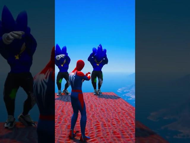 GTA 5 Epic Ragdolls  Spider Man Jumps Fails ep 487
