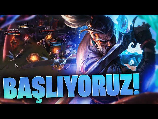 BAŞLIYORUZ! | UNSTOPPABLECARRY YASUO & YONE MID