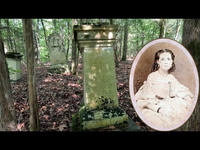 Incredible 190 Year Old Plantation Cemetery Hidden In The Woods! Daniel Brown Cemetery