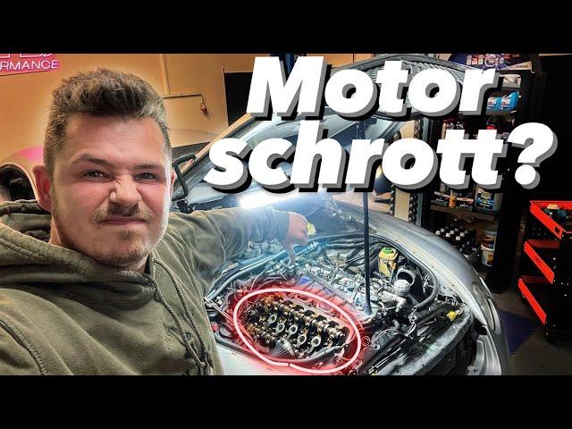 Ursache gefunden! W12 Motor macht üble Geräusche! Muss er wieder raus?