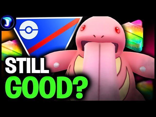 FORGOTTEN MONSTER! I went 8-2 with *XL* LICKITUNG in the Great League | GO BATTLE LEAGUE