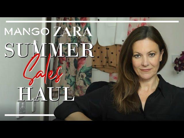 Summer Sales Haul ZARA MANGO | Fashion over 40